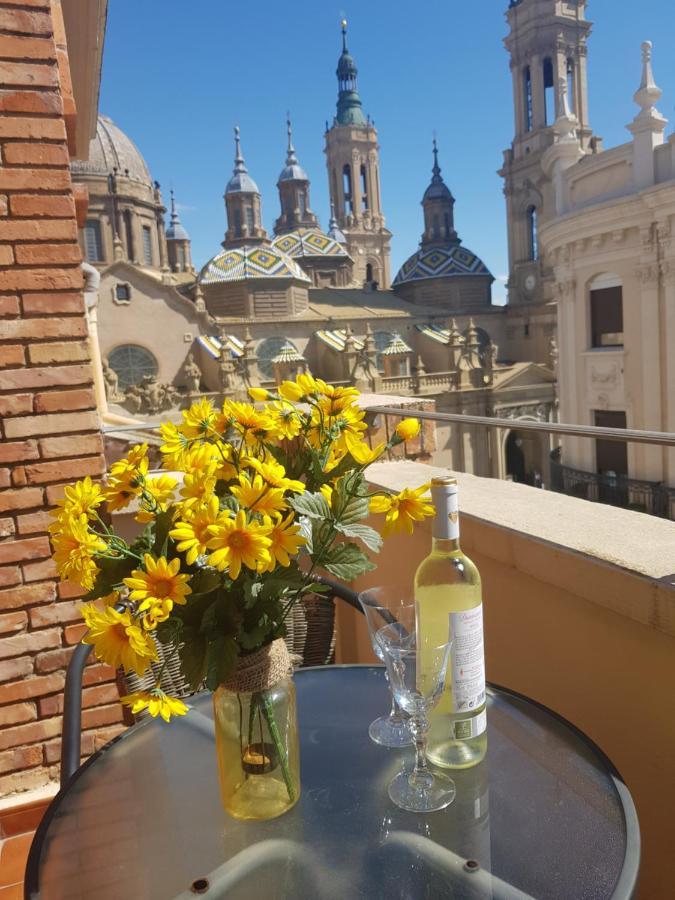 El Balcon De Pilar Apartment Zaragoza Luaran gambar